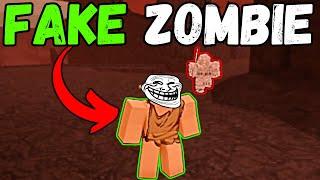 TROLLING PLAYERS AS A "FAKE ZOMBIE" - Apocalypse Rising 2 (ROBLOX)