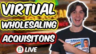 Virtual Acquisitions Sales System | Wholesaling Real Estate