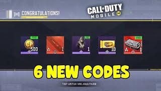 *NEW* CODM 6 NEW WORKING REDEEM CODES 2024 | COD MOBILE CP REDEEM CODES 2024