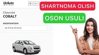 COBALT SHARTNOMA OLISH 2025 | ONLAYN SHARTNOMA OLISH GM UZBEKISTAN