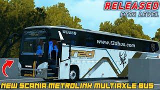 New SCANIA METROLINK MULTIAXLE BUS MOD For BussidNew Bus Mod For Bussid #bussidmod