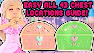 EASY ALL 43 Chest Locations In Royale High Guide Starting Over Episode 2