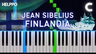 Jean Sibelius - Finlandia | Easy Piano Tutorial in C Major