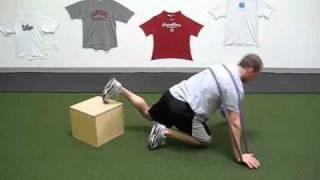 1-leg Feet-Elevated Push-ups