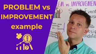 Problem vs Improvement an example with CIP cleaning time reduction