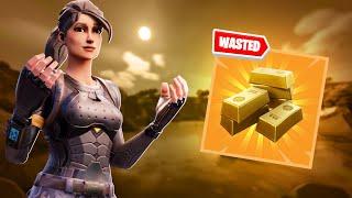 How to Waste Gold in Fortnite Chapter 2 Season 7 #shorts