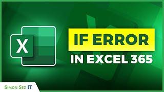 How to Fix Formula Errors With IF ERROR Function