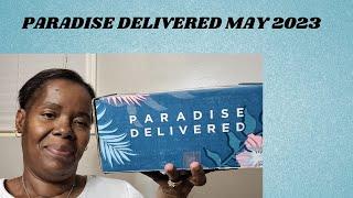 Paradise Delivered Box Review | New Subscription | #newsubscriptionbox