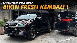 MULAI MODIF DIKIT SAMPAI KOMPLIT - MOBIL 7 TAHUN SERASA BARU | Facelift & Restorasi Fortuner 2017