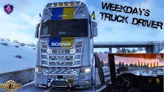 ETS 2 | Scania S High Roof 580HP | delivery of plastic waste to Innsbruck