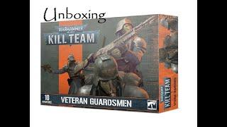 Kill Team: Guardsmen Veterans Unboxing deutsch