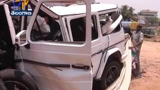 Traffic Inspector Visit | Minister Narayana Son Car Accident Place | in Hyderabad