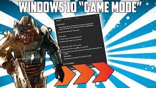 Does The New Windows 10 "Game Mode" Improve Gaming Performance?