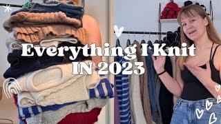 Everything I Knit In 2023 // Trying On & Reviewing My Knits