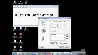 HP Switch Configuration | How to start basic configuration of Hp switch | HP J9623A E2620-24 Switch