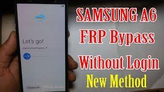 SAMSUNG A6 FRP/GOOGLE LOCK BYPASS WITHOUT PC 1000% WORKING by waqas mobile