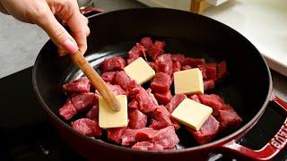 I learned this trick in a restaurant! The most delicious beef recipe!