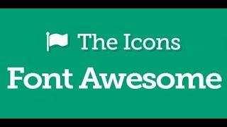 Как подключить Иконочный шрифт Font Awesome