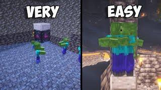 Easy Minecraft Spawner XP Farm For Beginners! (1.21 Tutorial)