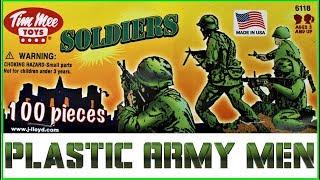 Pretend Play Tim Mee Plastic Army Men & Toy Soldiers Game Masters Brother Pretend Battle Play