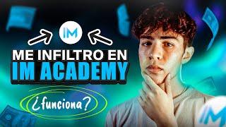 Me Infiltre En IM Academy, es una estafa?