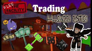 Trading in Flee: Halloween Edition!! (Flee the Facility Roblox)