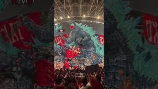 Dibalik layar tifo keren Gundala vs Godzilla