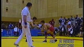 76 kg. Du Toit Ian(RSA) vs Nasir Gadzihanov (MKD), Olympic Qual Tournament, 2000 Tokyo