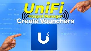 How to create UniFi! Guest Portal Vouchers