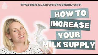 Easy Tips to Boost Your Milk Supply (and figure out why you're not making enough!)