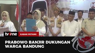 Dukungan untuk Capres Prabowo dan Ganjar Terus Mengalir | Kabar Petang tvOne