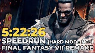 [Speedrun] FFVII REMAKE in 5:22:26 (HARD mode - New Game +)