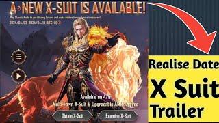 X-Suit Trailer || New X-Suit IGNIS Is here || Final Look Live || X-Suit Realise date || Pubg Mobile