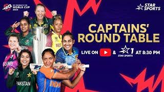 1 DAY TO GO | ICC Women's T20 World Cup 2024 Captains' Roundtable | #WomensWorldCupOnStar