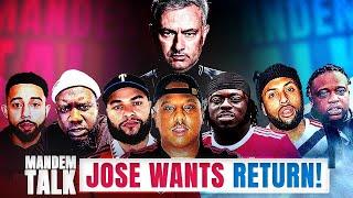 [HEATED CLASH ] Jose Mourinho Wants To Return To Manutd!  | Mandem Talk