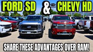 Ford Super Duty And Chevy Heavy Duty VS RAM HD: 3 Advantages The Competition Has Over RAM!