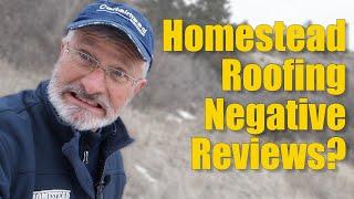 Homestead Roofing Negative Reviews