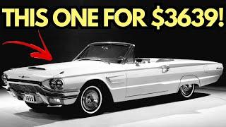 The COOLEST Classic American Cars For Under $5000