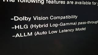 Dolby vision HDR firmware update finally here