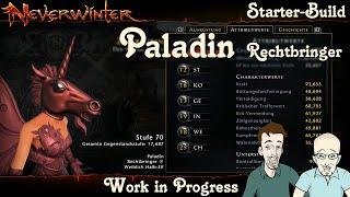 NEVERWINTER MOD16 - Starter-Build Paladin Rechtbringer - Work in Progress - Anfänger PS4 deutsch