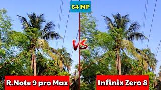 Infinix Zero 8 VS Redmi Note 9 pro Max Camera Comparison | Infinix Zero 8 Camera Review