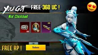 FREE 360 UC  FREE Royal Pass Trick In BGMI | How To Get Free Uc in Bgmi | Bgmi Free Rp Kaise le !