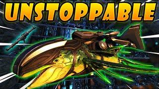 RAIDING With An Astrodelphis Is UNSTOPPABLE...Here's Why - ARK