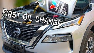 I bet you will change oil after watching this / 1.5L turbo Nissan Rogue 2023 oil change