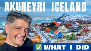 AKUREYRI ICELAND • Best day tour? Is it worth it?  NCL PRIMA • Godafoss and more 4K tour