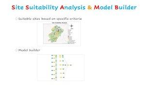 Site Suitability Analysis in ArcGIS Pro | Model Builder | Export Map