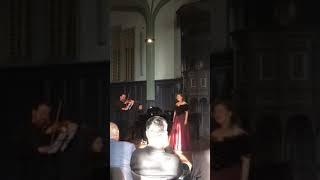 R. Strauss "Morgen", Yi Ping Li Mezzosoprano, Ana Silvestru, Piano, Boris Livschitz, Violin