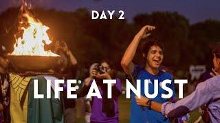 LIFE AT NUST | ORIENTATION OF NUST 2023 DAY 2 | SOCIETIES IN NUST | Whole Day Vlog ON'23