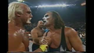 Hogan V Sting (Goldberg, Luger)