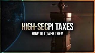 Eve Online - How To Get Lower High-Sec PI Taxes